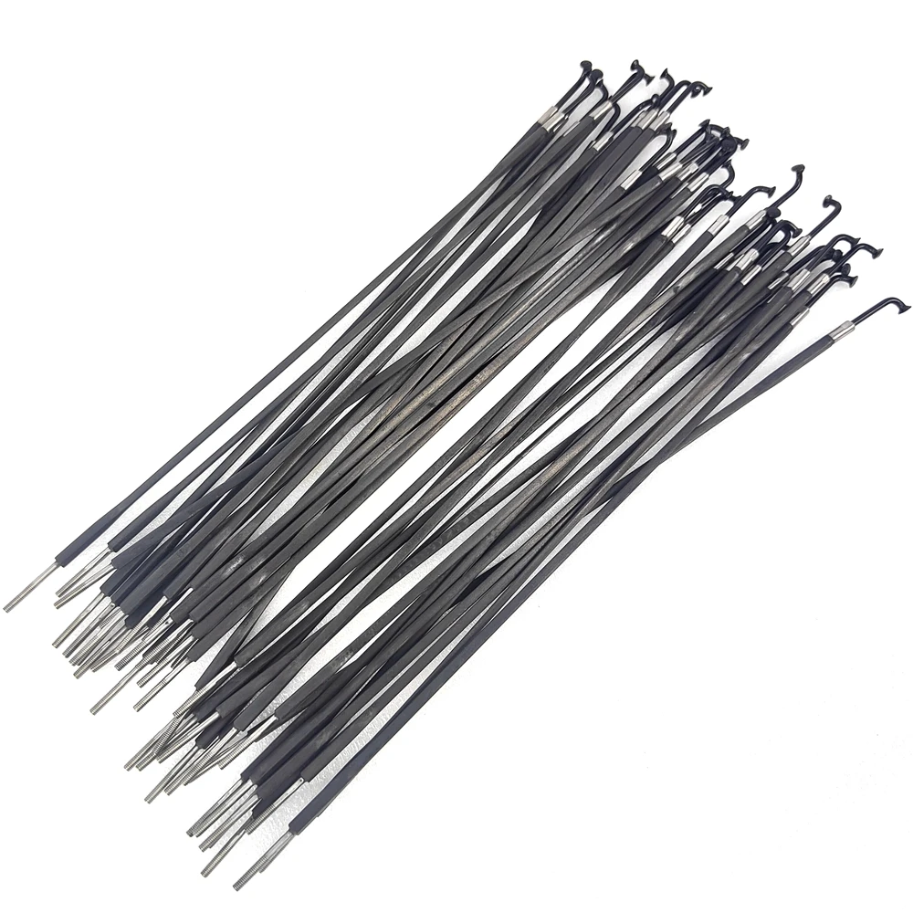 BIKEDOC BC002 Super Light Carbon Spoke For Pro Carbon Rim Bicycle Wheelsets  About 2.3g