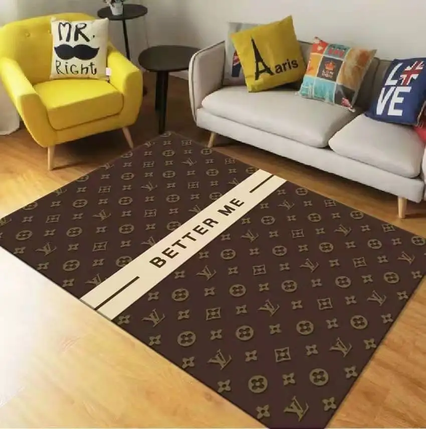 Pattern customization carpet of the well-known brand custom design carpet mat in the bathroom non-slip mat