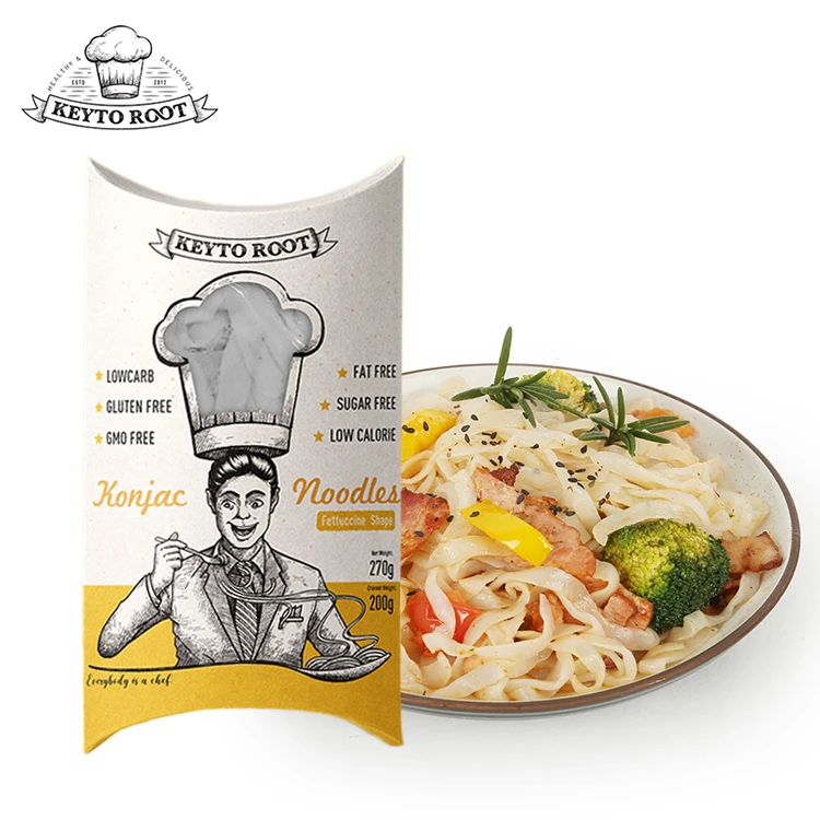 Фабричная продажа сертифицированная Органическая Коньячная паста высшего качества лапша Shirataki