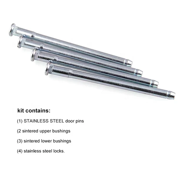 Door Hinge Pins Pin Kit For Chevy GMC Fullsize Truck SUV 1988 2002