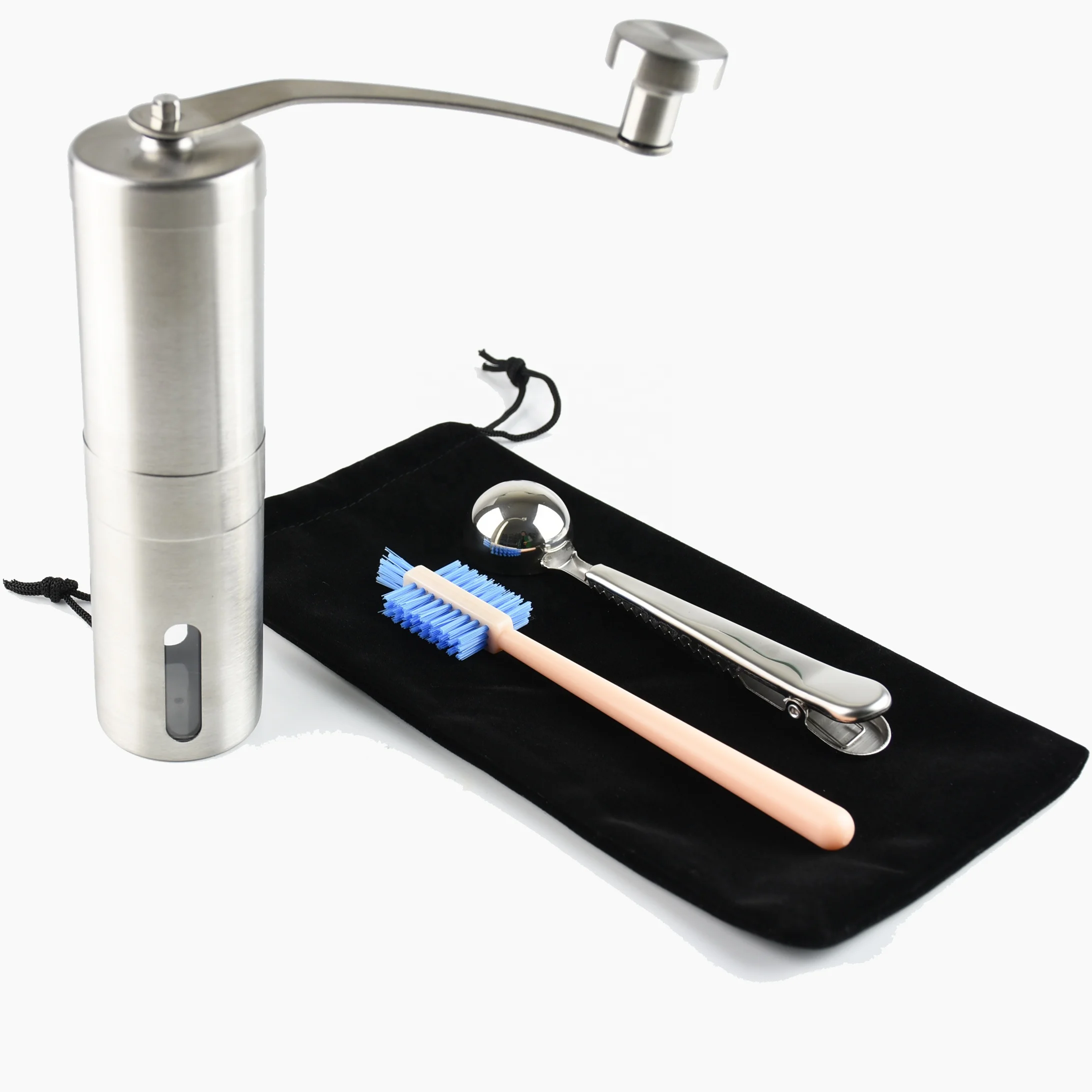 Portable manual coffee grinder Conical Burr Hand Coffee Bean Grinder