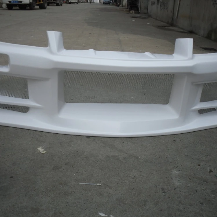 Glass fiber GTR Do-Luck style front bumper for R34 FRP