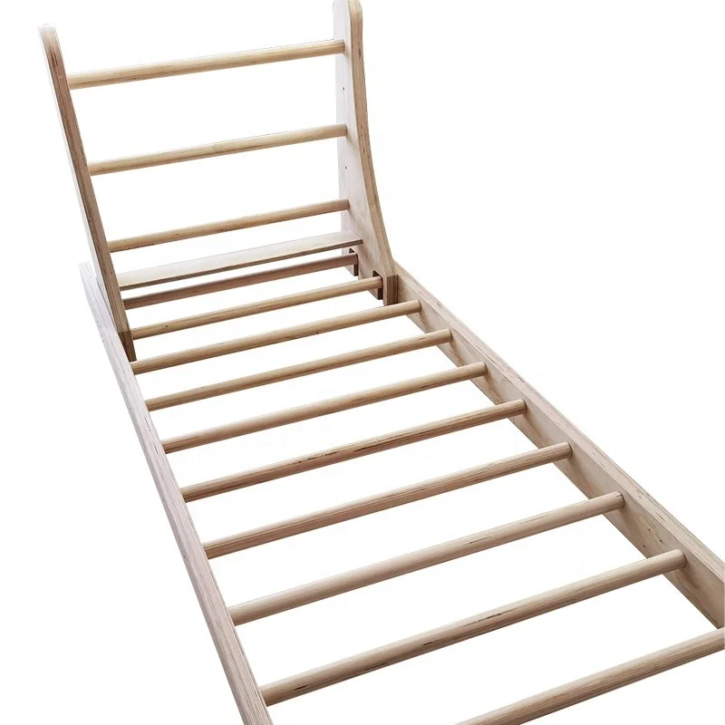 Cross Agility Training Wooden Pull Up Bar Climbing Wall Swedish Ladder