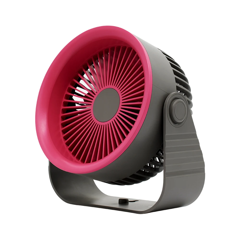 Newest Top Sales 3600mAh Long Battery Life Mini Table Fan Cooler Usb Rechargeable Portable Small Desktop Fan Slim  Desk Fans