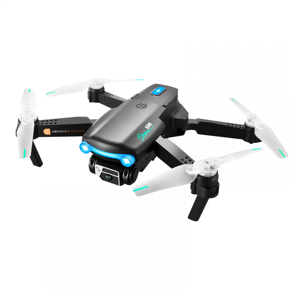 Single camera professional aerial photography with lights drone obstacle avoidance HD aerial folding remote control drone