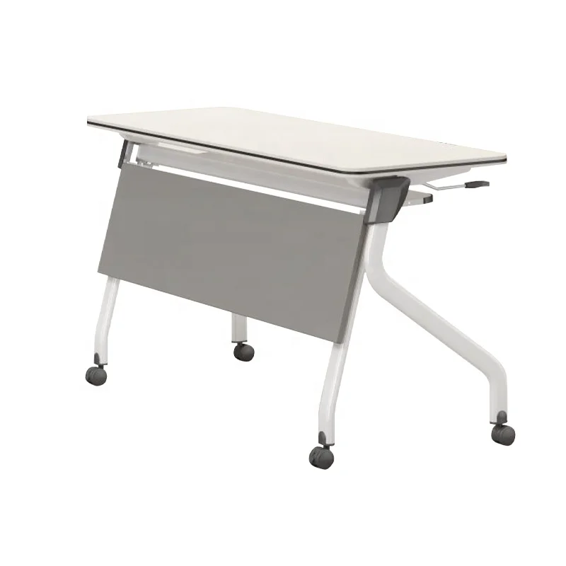 Conference Room Rectangular Meeting Desk Mobile Training Chair Table