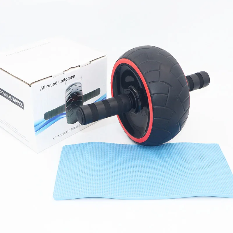 High Quality Fitness Exercise Abdomonal Ab Roller Wheel With Mat