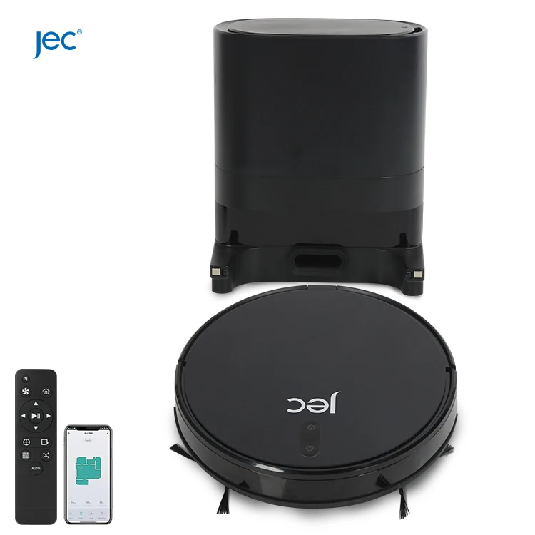 low price 3L self-empty dust station robot korea vacuum cleaner intelligent self cleaning