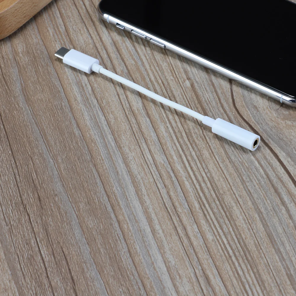 Цифровой аудио кабель с разъемами Usb Type-c и AUX 3 5 мм для Samsung galaxy Huawei Mate