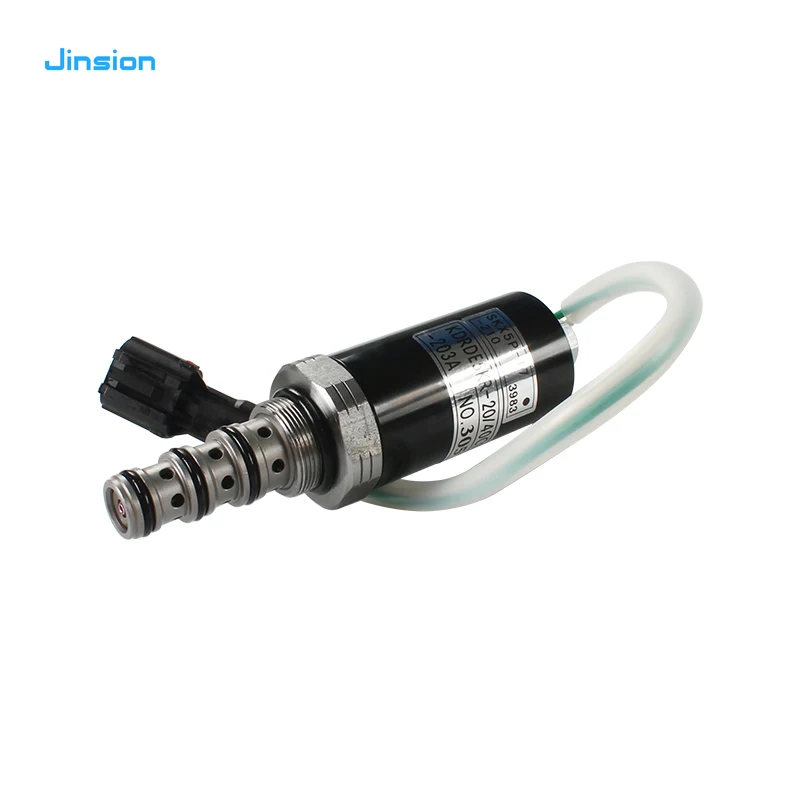 JINSION Excavator Accessories ZY200-2 Hydraulic Pump Solenoid Valve KDRDE5KR-20/40C13-203A SKX5P-17-210 for SUMITOMO 200-2