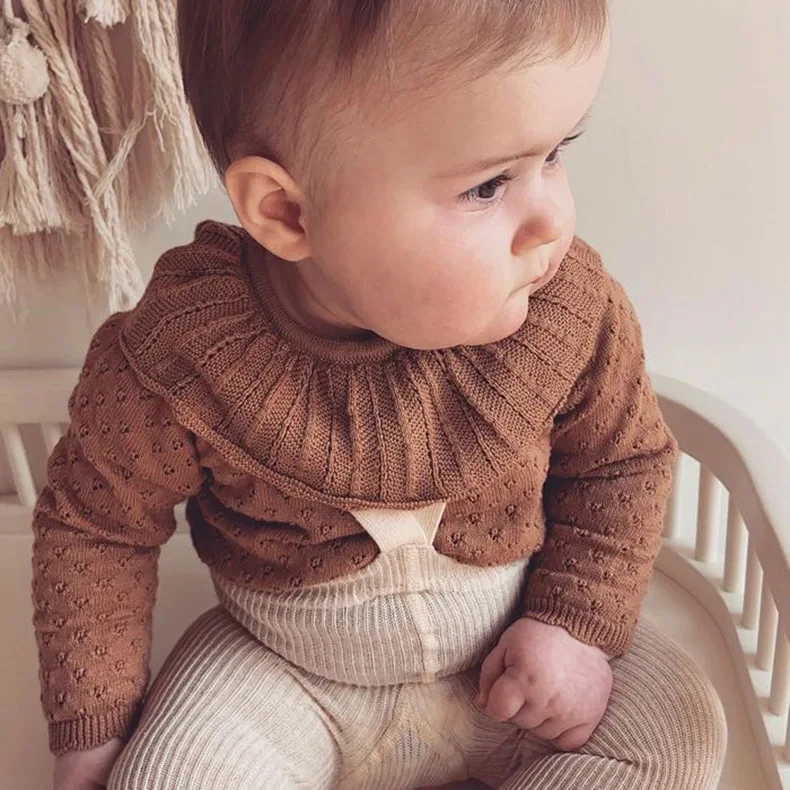New Fashion Sweaters Knitwear Factory Handmade Baby Girl Children Sweater Photos