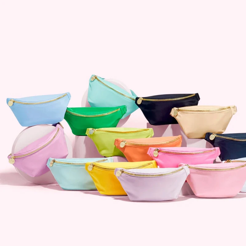 Оптовая продажа Женские поясные сумки на заказ нагрудная сумка через плечо легкая нейлоновая