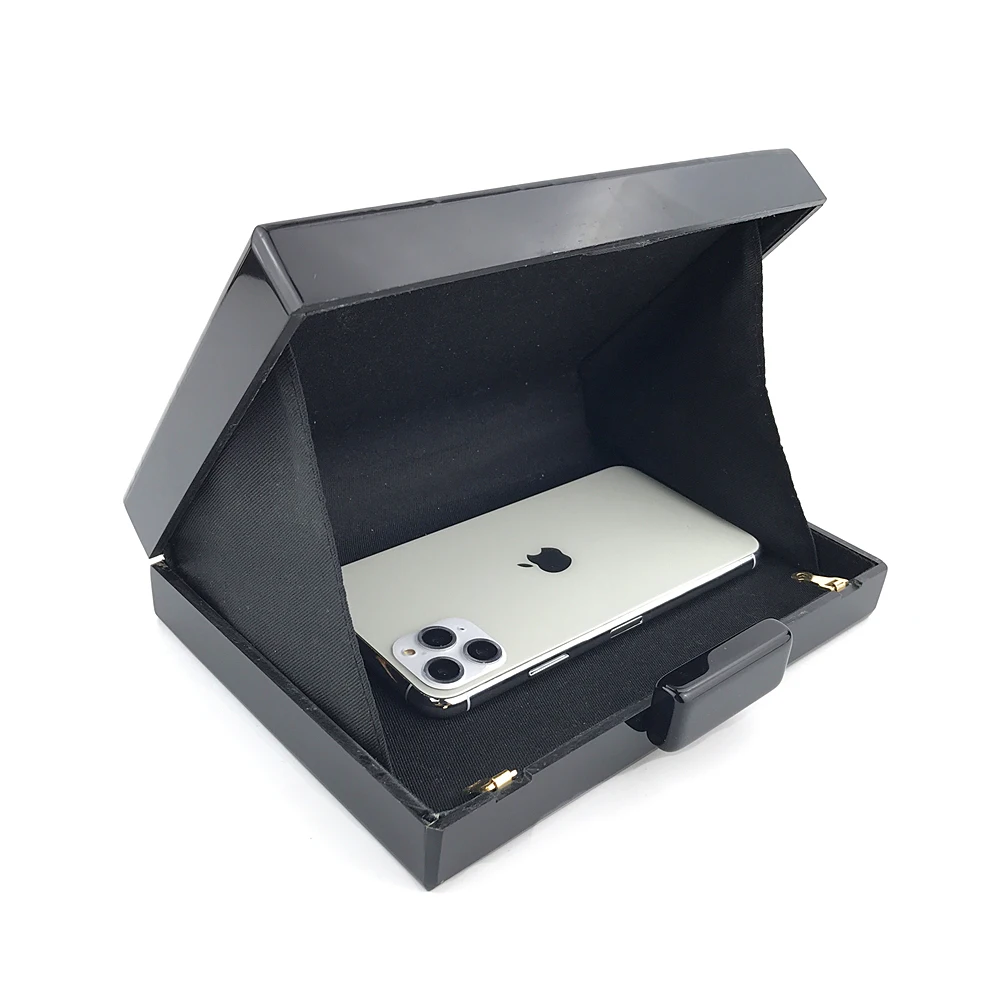 OC4126 China evening bags factory acrylic geometric multi purse frames