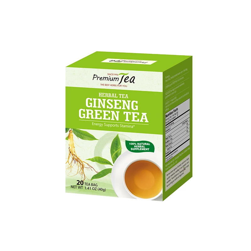 
Organic Green Tea Ginseng Root Extract Ginseng Green Tea 