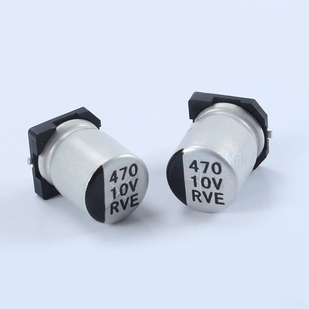 Surface Mount Chip Type SMD RVE Aluminum Electrolytic Capacitor