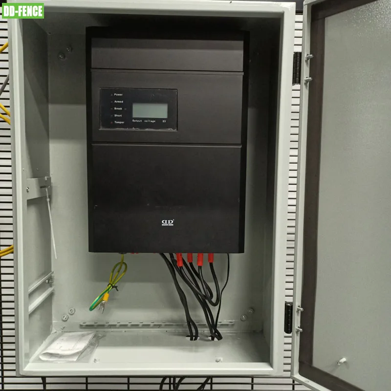 Pulsed Physical Barrier Alarm System Electric Fence for Farm Prison Airport Border Railway Station