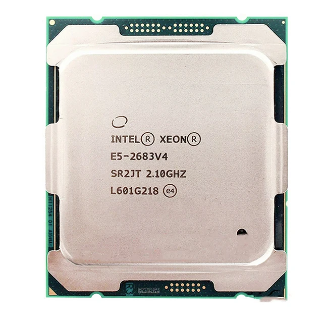 used cpus for Intel Xeon E5 2683 V4 SR2JT 2.1GHz 16-Cores 40M LGA2011-3 E5 2683V4 processor