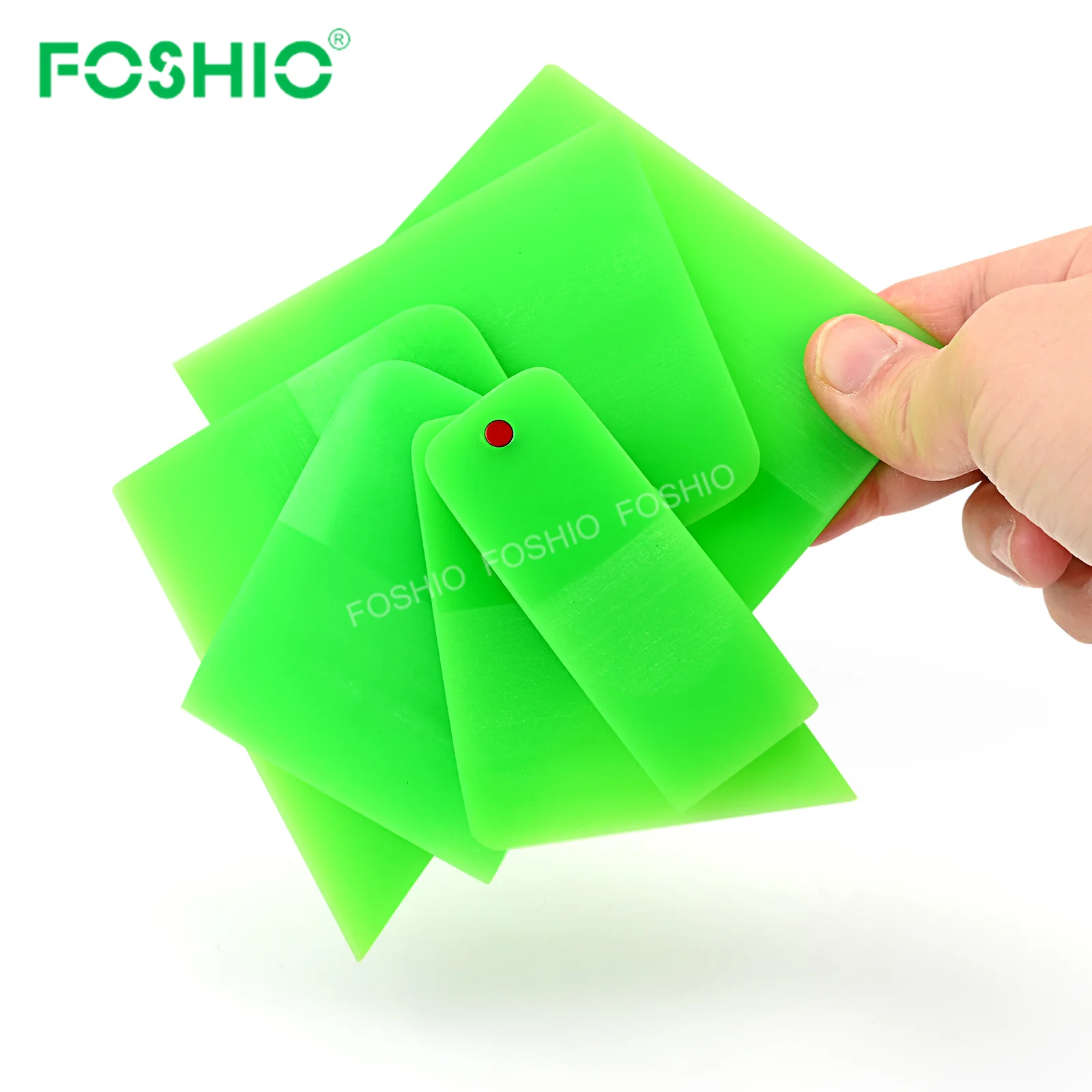 Foshio Design Professional Glass Magnetic Ppf Squeegees Rubber Car Window Tint Tool