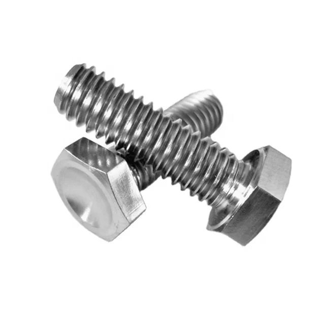 Titanium 5/16-24 flanged bolts