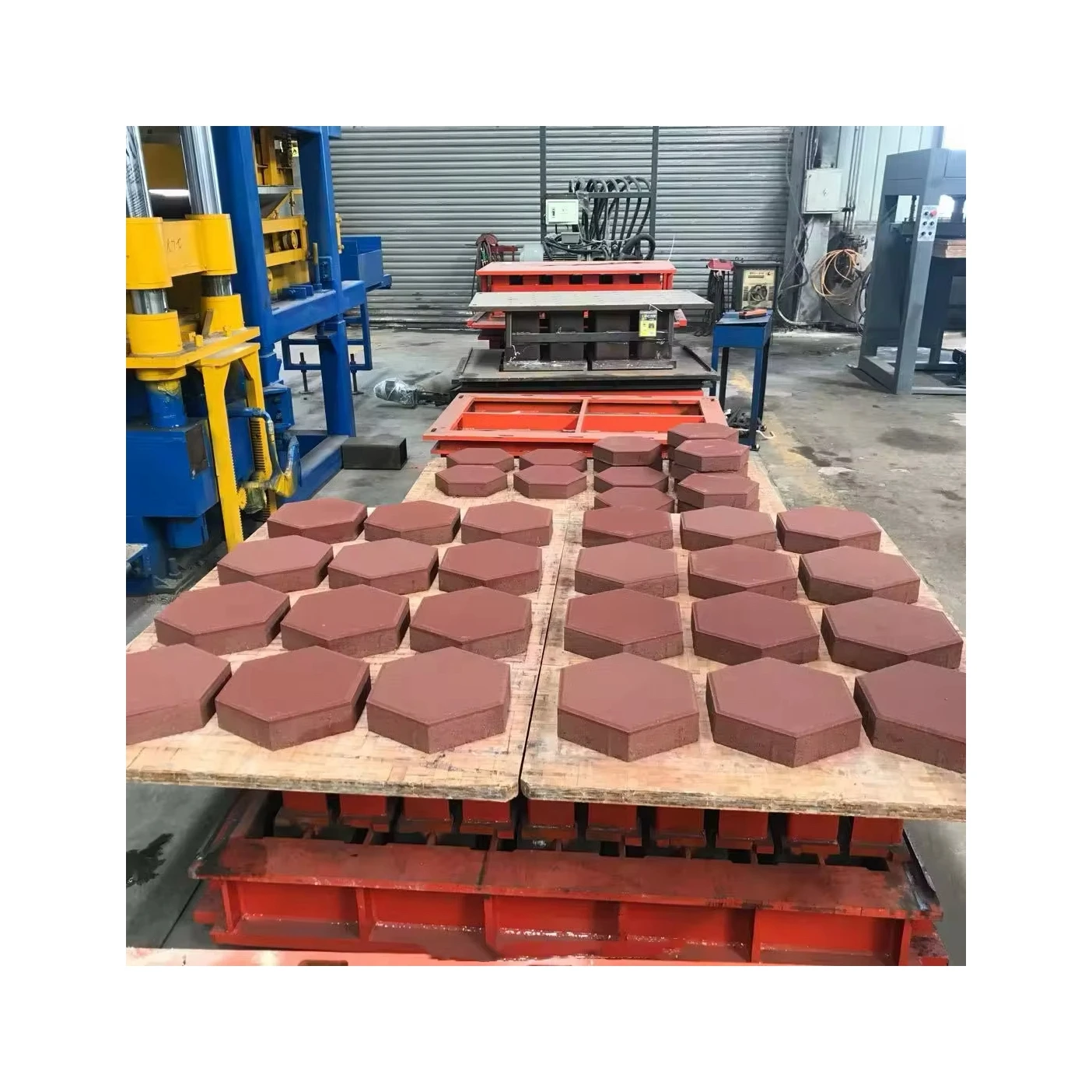 Машина для производства Цементных Блоков lontto block machine hyd brick