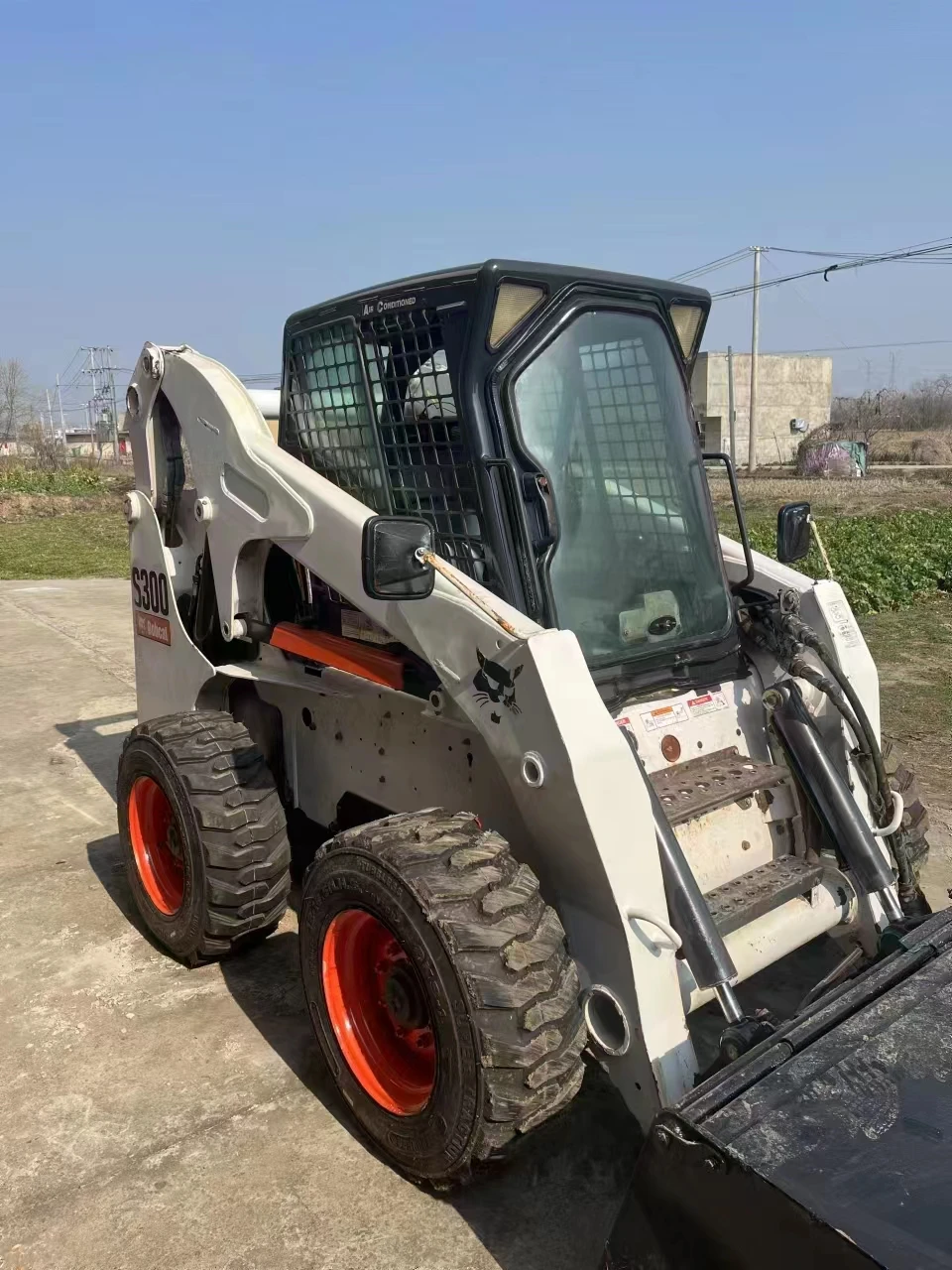 new arrival available bobcat s300 s160 skid steer wheel loader popular at mexico, colombia market