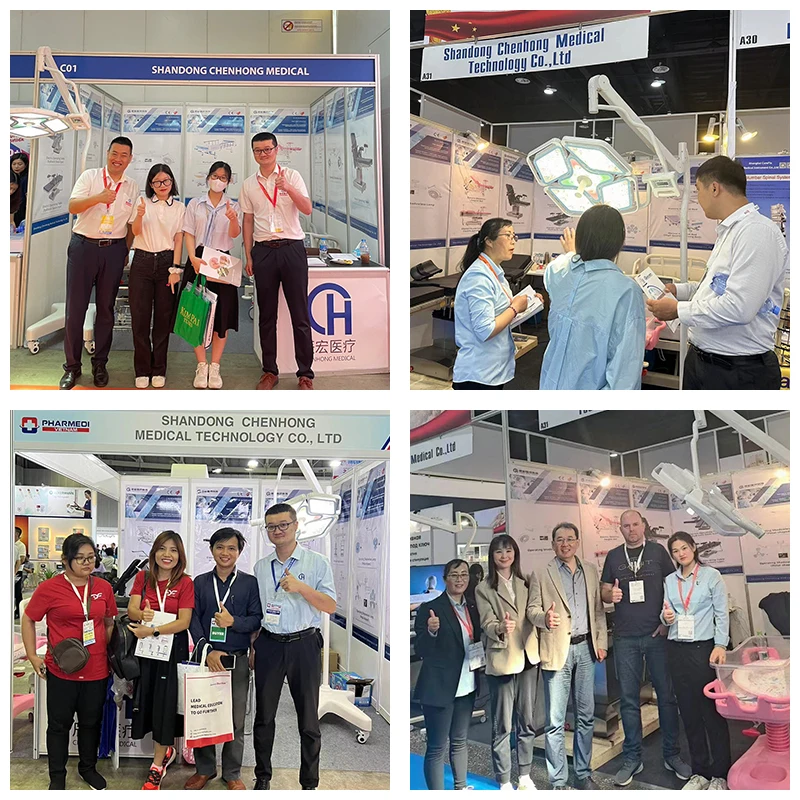 Low Price China Double Crank Manual Hospital Bed Mobile Orthopaedic Traction Bed