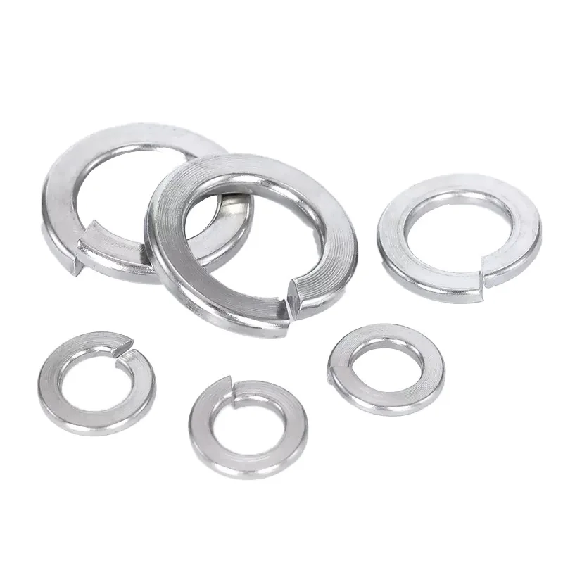 Chinese Factory Sales DIN127 ANSI JIS Spring washer lock washer spacer stainless steel 304 316 A2 A4