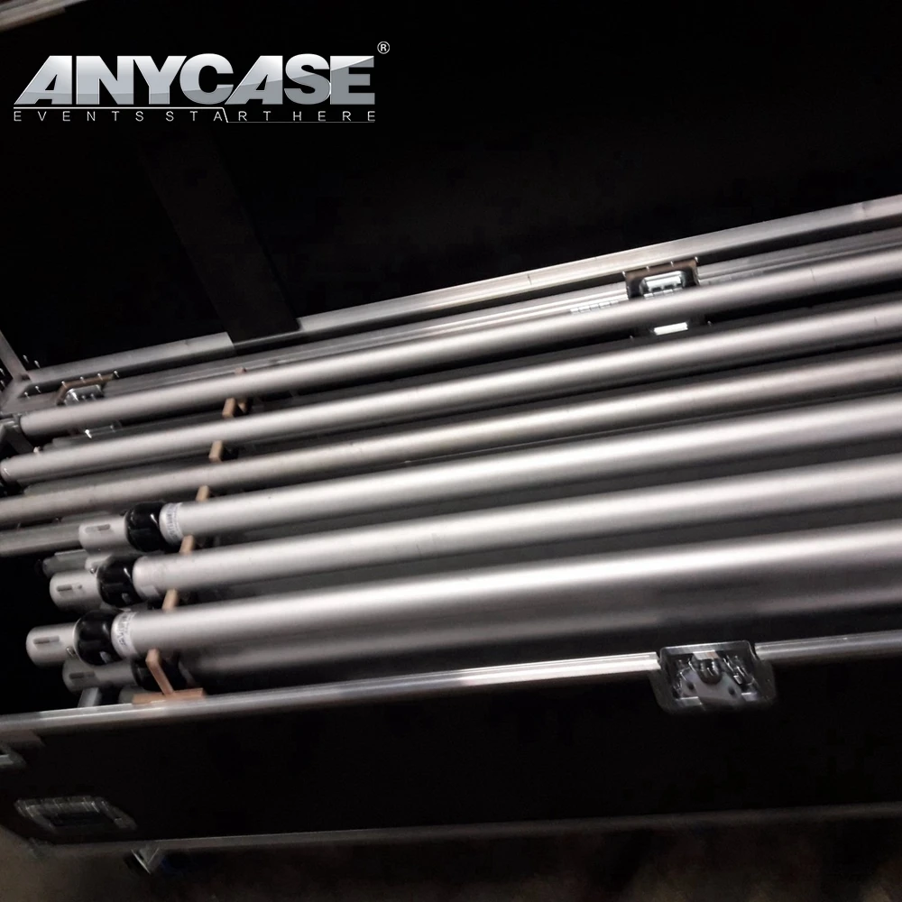 ANYCASE Hot Selling 6 10 Uprights Super Easy Indoor Wedding pipestand drape for hire