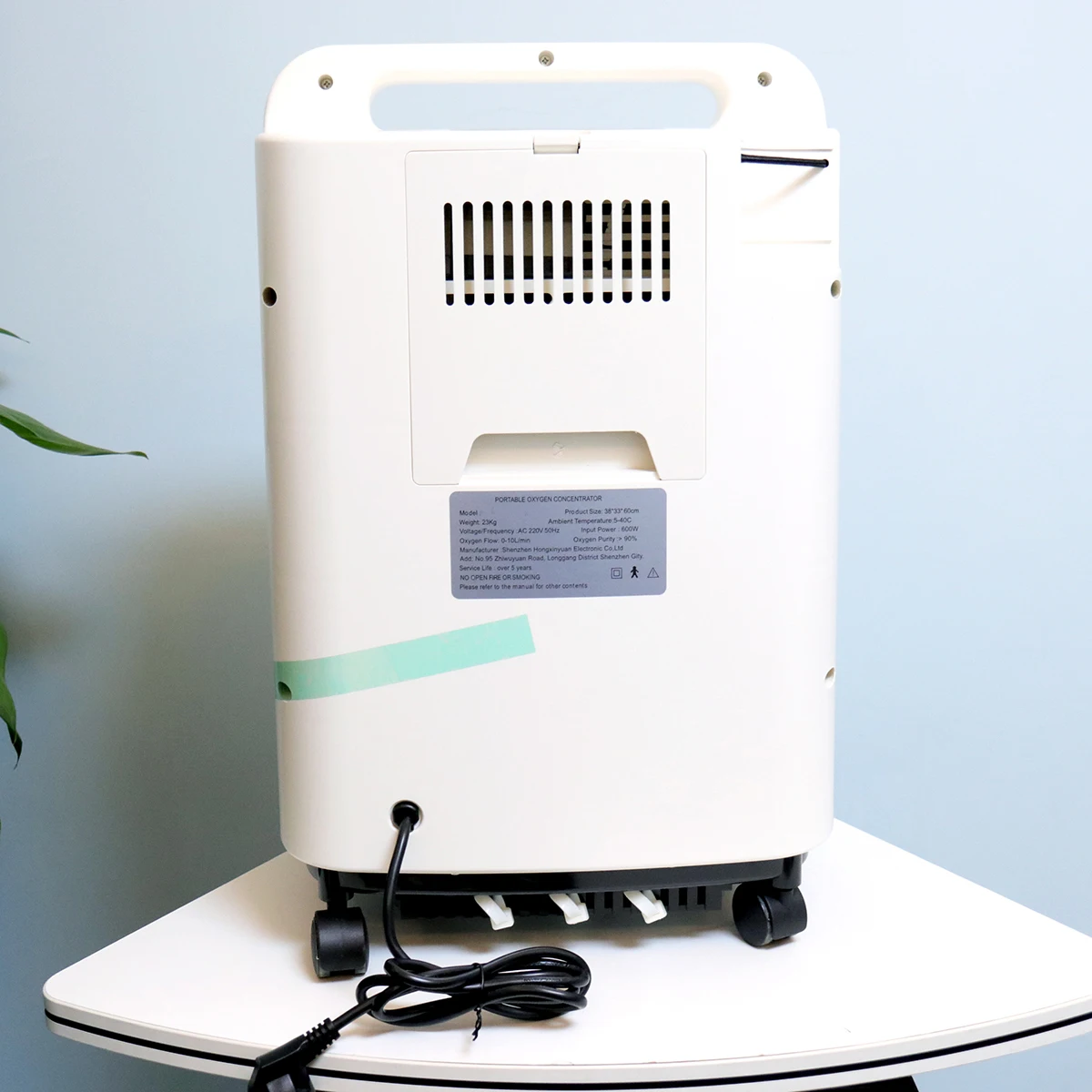 10L high-concentration oxygen medical home oxygen concentrator  used for two-person oxygen absorption