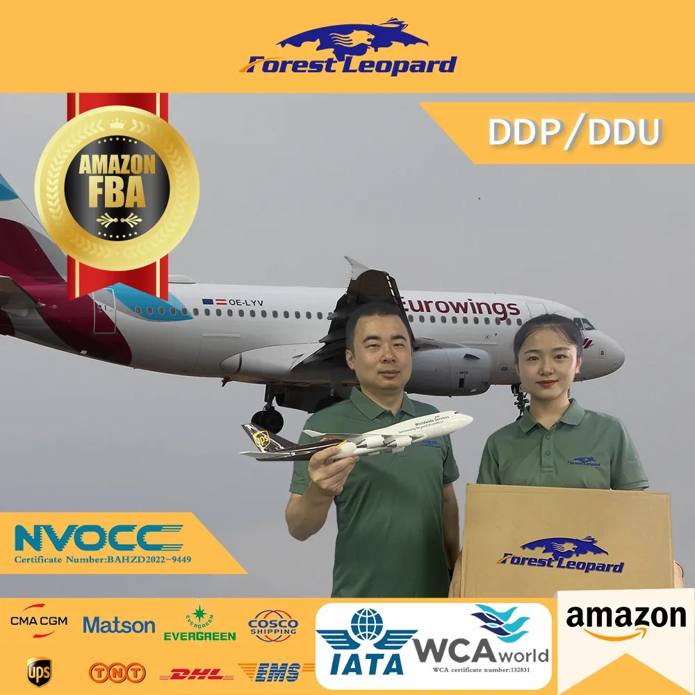 Cheapest fast air freight forwarder cargo express post shipping door to door China to USA Amazon FBA shipping