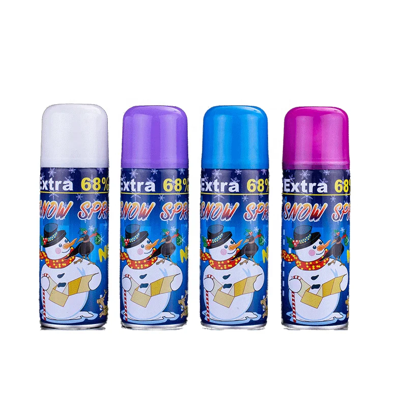 Custom Large Capacity Foam Spray Popper for Wedding Party and Birthday Snow Effect for New Year Graduation Window Decoration