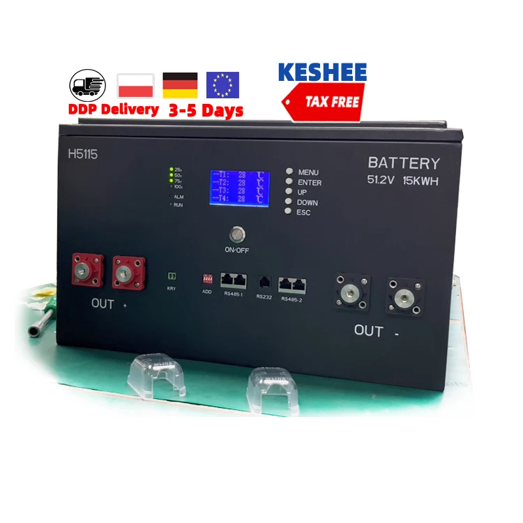 Golf Cart Battery Case 15Kwh Factory Price EV 16S BMS LiFePo4 15kw DIY Battery Box Kit