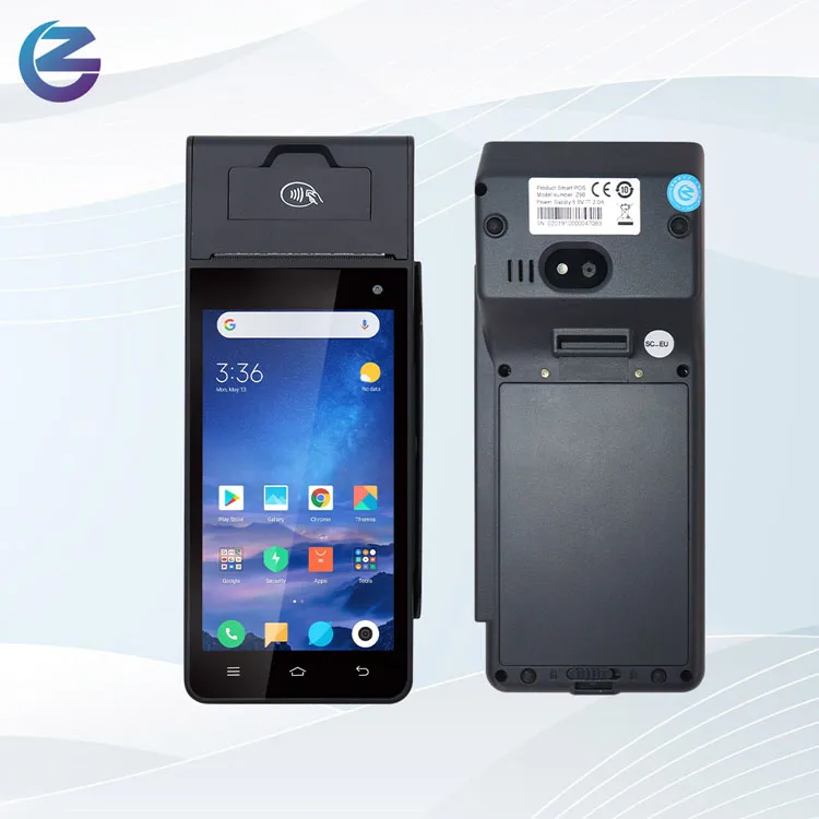 Customizable Z90 Android STQC Fingerprint POS system 4g Wifi GPS EFT POS for Biometric Payment pos