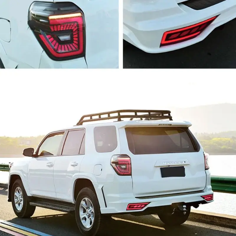 Hot Sell Body Kit For Toyota 4runner 2010-2019 Change To Lexus Gx Style Include Front And Rear Bumper Assembly Headlight Grille