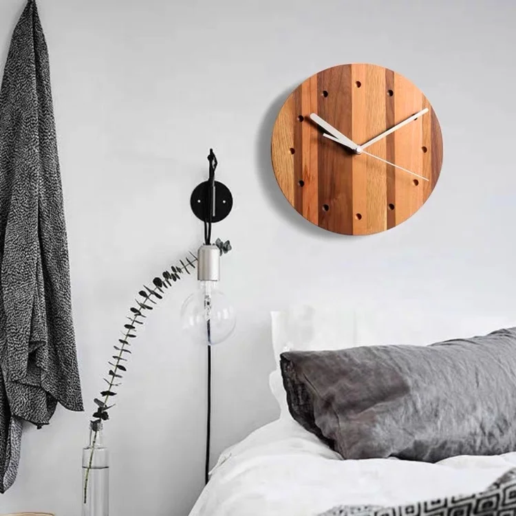 Custom Collins 2021 Wholesale Wooden Children Wall Clock New Design Luxury Wood Wall Clock
