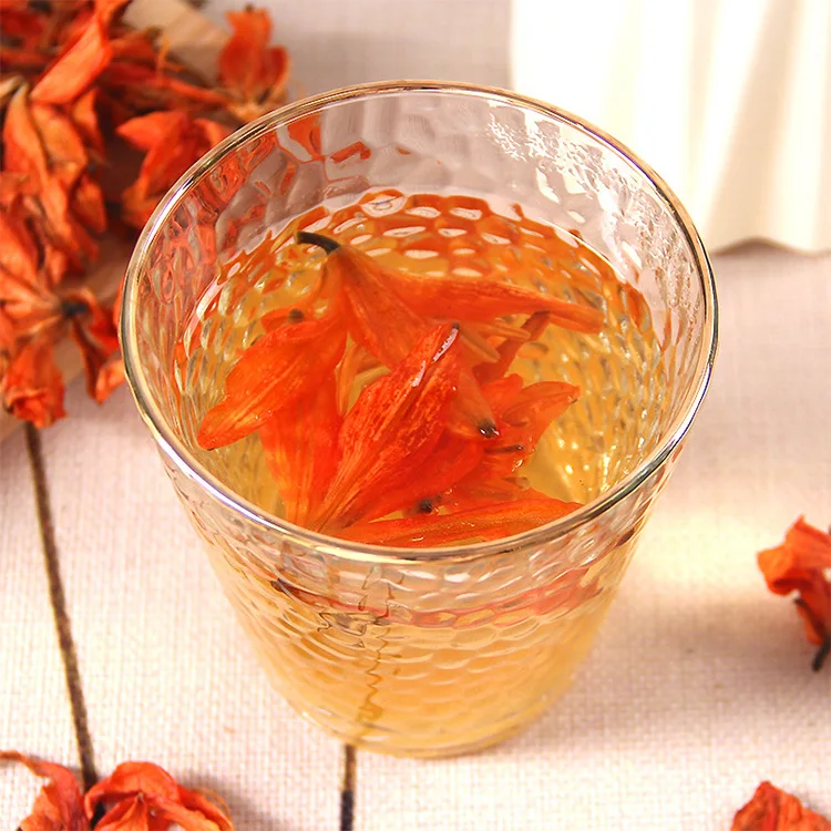 Ароматные натуральные цветы лилии, органические сушеные цветки лилии, полезный чай, китайский лилий