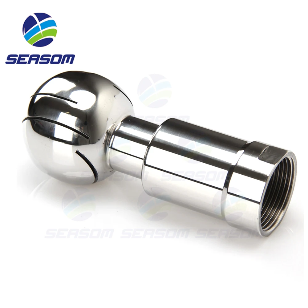 SEASOM 304 316l гигиенический разнообразный вращающийся распылитель из нержавеющей стали