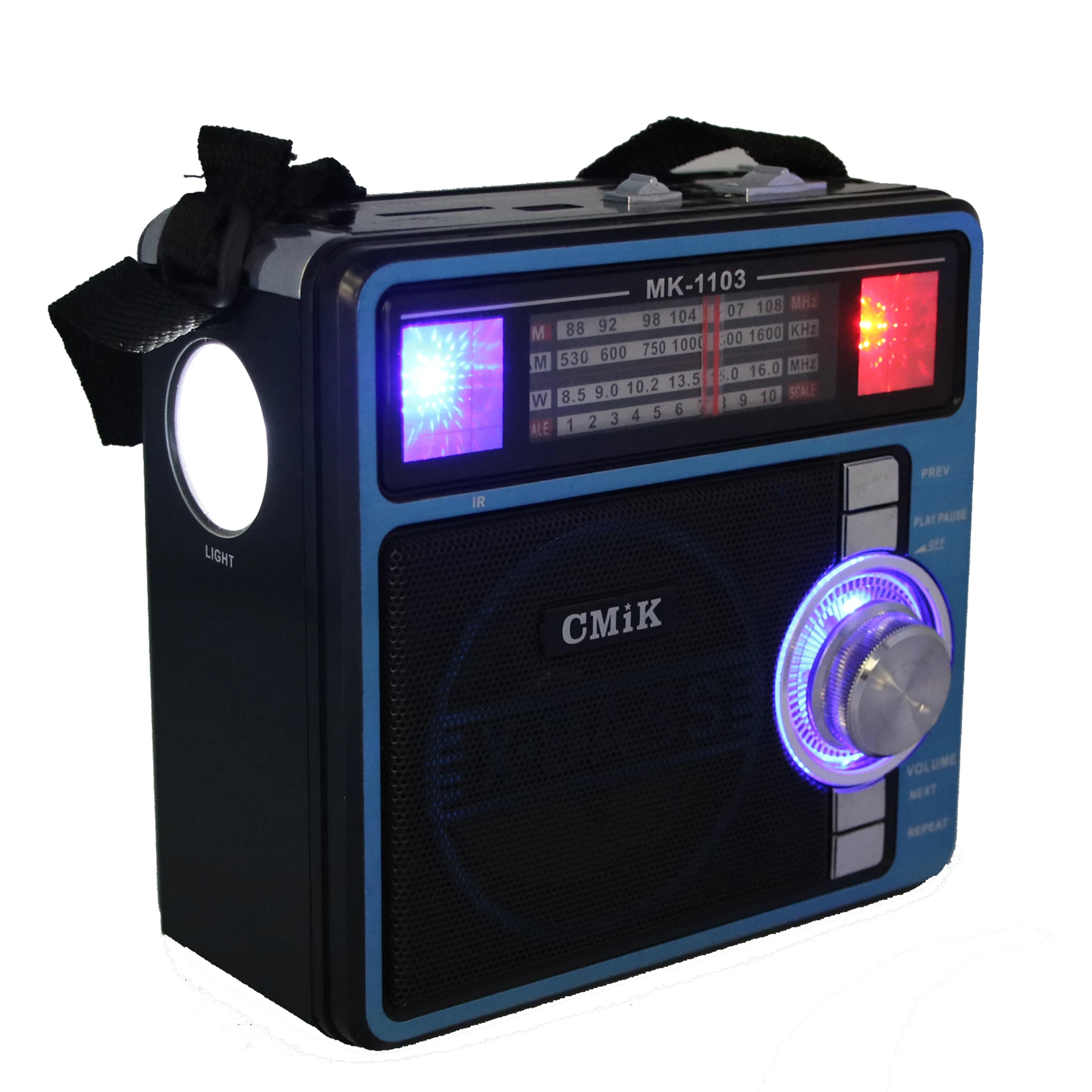 cmik mk-1103 speaker USB/TF card long range old weather other emergency flash led light crank am/fm/sw hot home portable radio