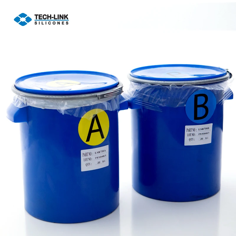 Professional Food Grade Nipple LSR Transparent 50 Shore A Liquid Silicone Rubber Coating Raw Material