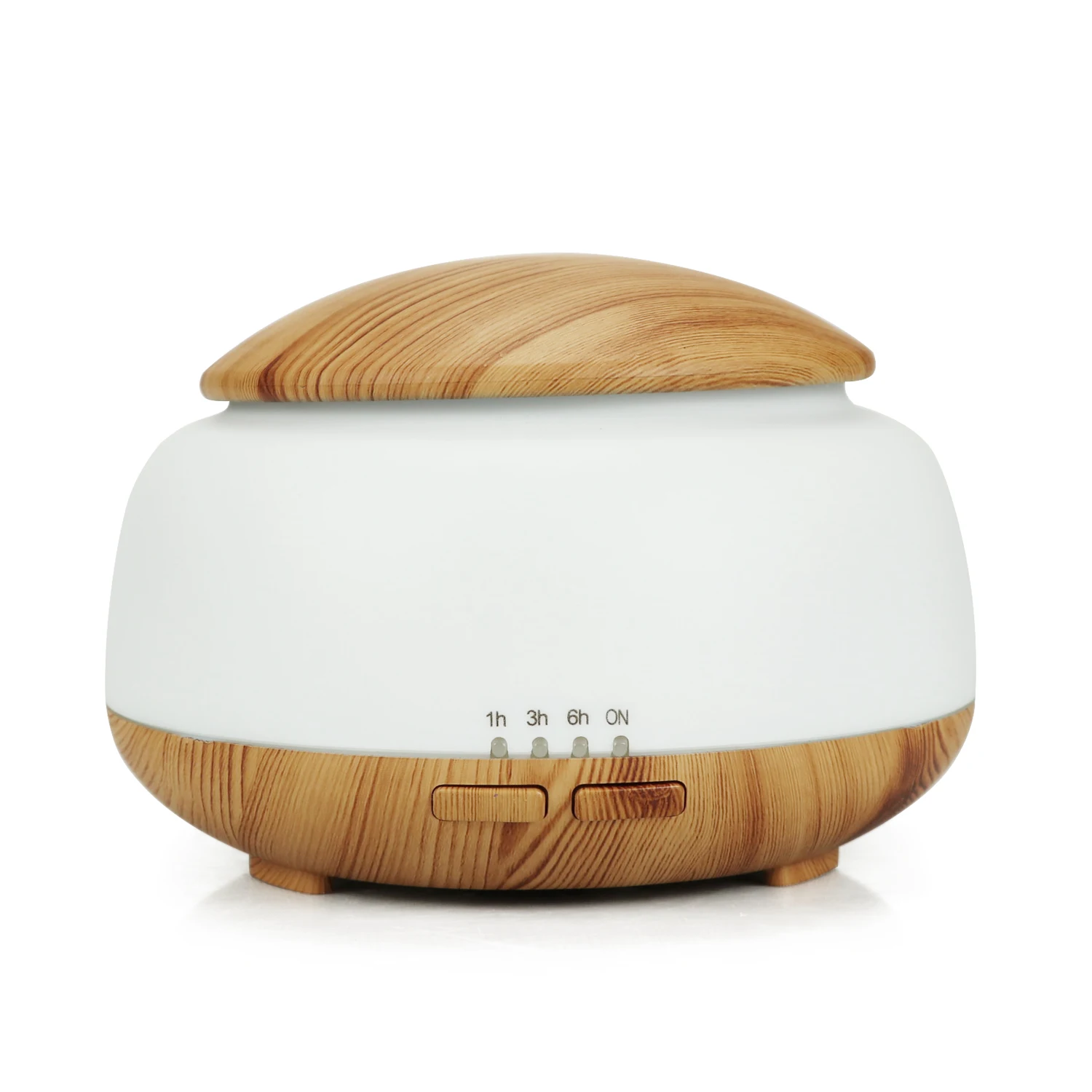 
Factory Direct Sale 300ml Woodgrain Ultrasonic Diffuser Humidifier Timing Function Aroma Diffuser For Essential Oil 