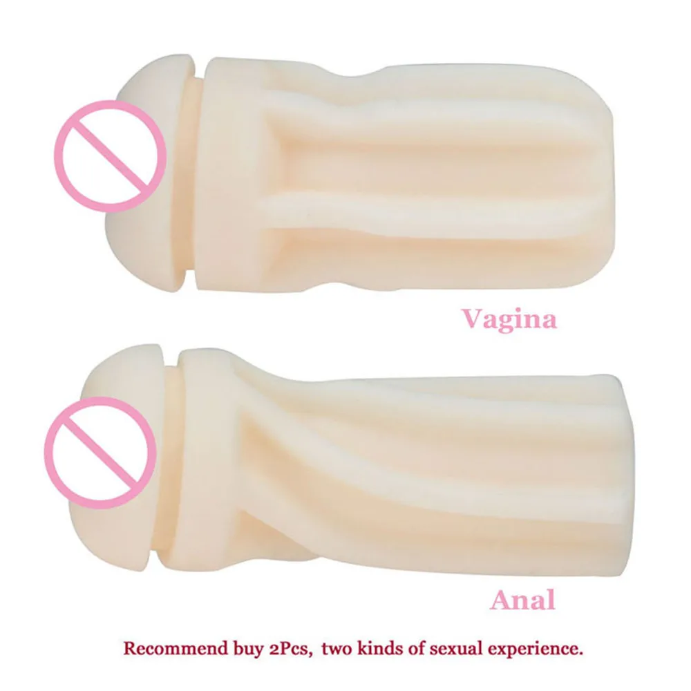 Male Masturbator Silicone Pussy Sex Toys Real Vagina And Anus Sex Product Masturbation Cup Pussy Tube For Man