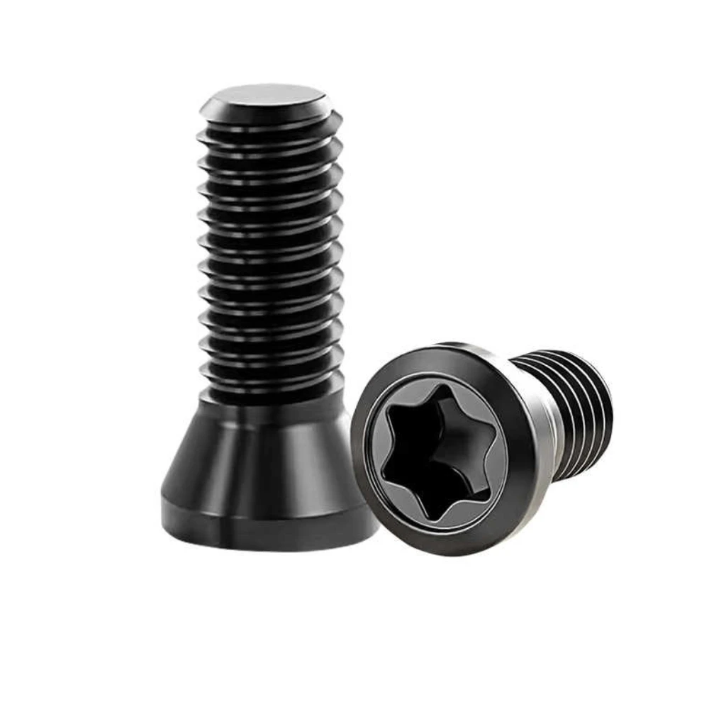 High Quality CNC Tools Parts Cutting Tools Screw Carbide Insert Screws For CNC Turning Tool Holder Black Steel Inch 4Mm M2.5