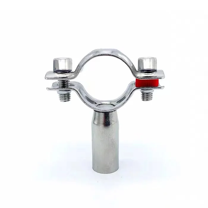 Stainless Steel Fixing Clip Bracket Round  Clamp Hoop Water Pipe Fitting Fastening Clamp Holder