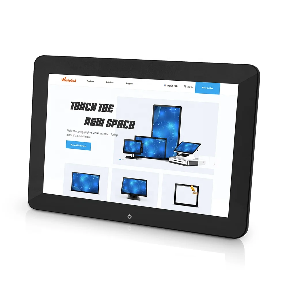 10 точек касания IP65 емкостный сенсорный экран 1 дюймов промышленный планшетный ПК с системой андроида