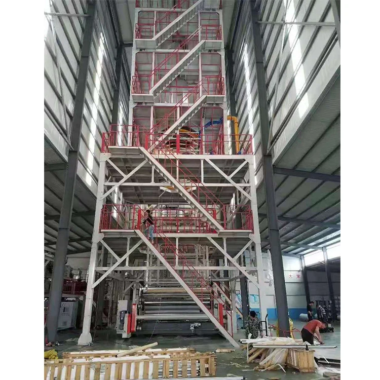 Shantou Великолепная Заводская поставка, высококачественный полипропиленовый пластик, пятислойная экструзионная машина для выдувания пленки