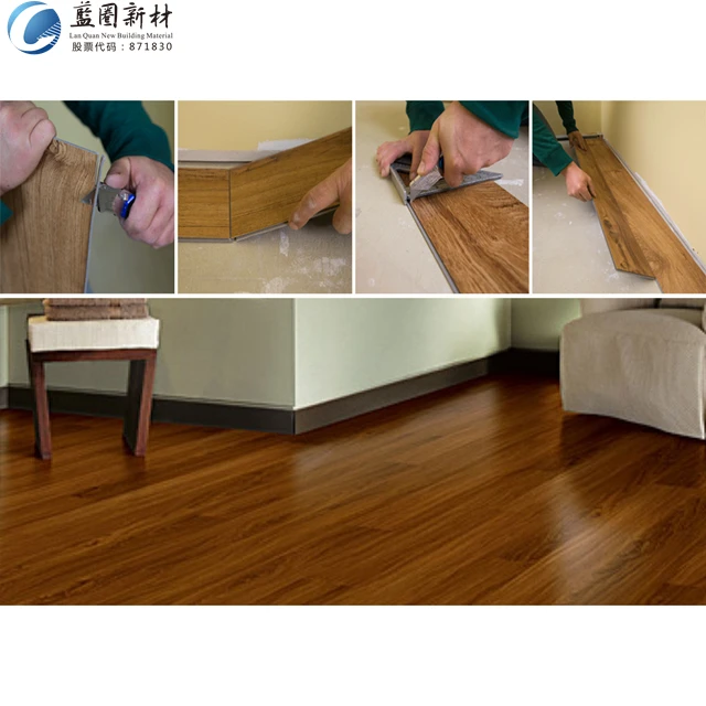 
Wood Grain Waterproof American market pvc wood plank spc rigid vinyl flooring spc flooring 5mm 