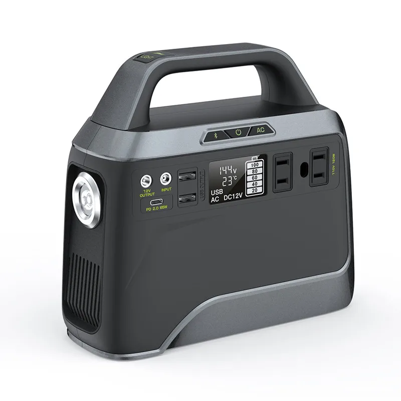 60000mAh Fast Charge Solar Power Station DC AC Output Wireless Charge Portable Power Station for Camping Outdoor