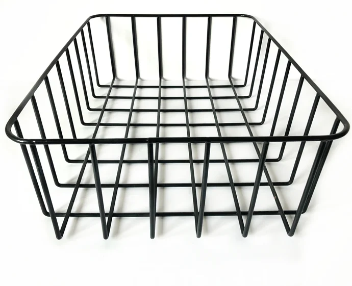 Профессиональные производители металлическая проволочная подвесная корзина размера под