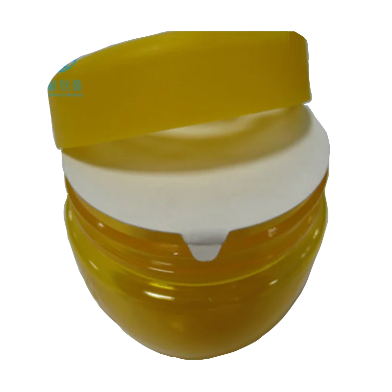 Hot sale peanut butter bottle induction seals aluminum foil laminated paper with easy open ends sealing to glass/plastic bottle