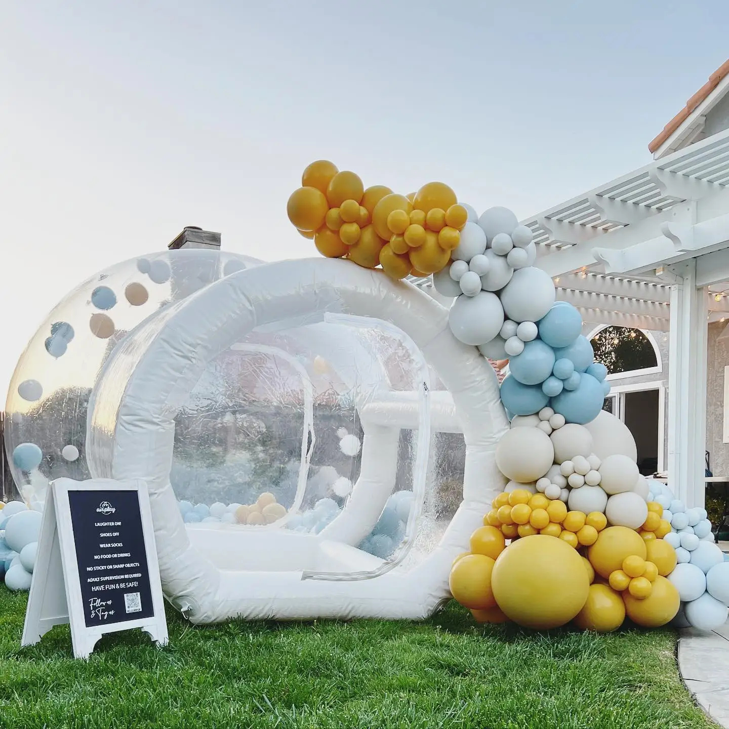 3 м надувной пузырь дом наружный прозрачный рекламный надувной шар иглу купол палатка надувной пузырь палатка